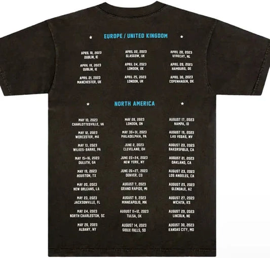 Zach Bryan Burn Burn Burn Tour T-shirt