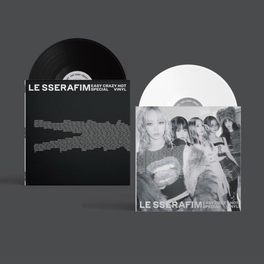 'EASY-CRAZY-HOT' [LP] (Carbon Black Vinyl 5 posters set 10 page postcard booklet 5 photocard set sticker) - Vinyl