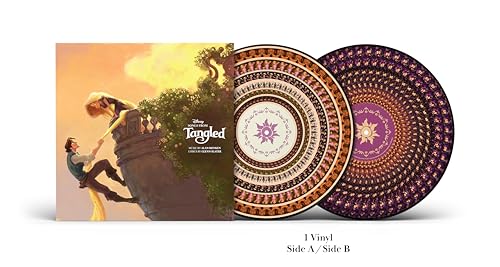 Songs From Tangled (15th Anniversary Soundtrack) [Zoetrope Picture Disc LP] - Vinyl