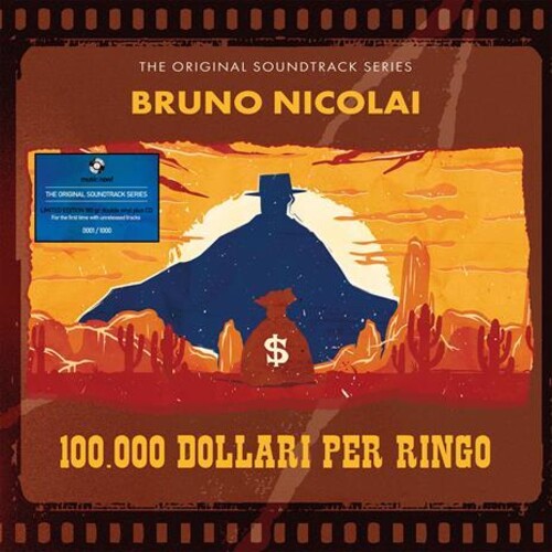 100000 Dollari Per Ringo (Soundtrack) [3LP Orange Clear 180 Gram Vinyl Import] - Vinyl