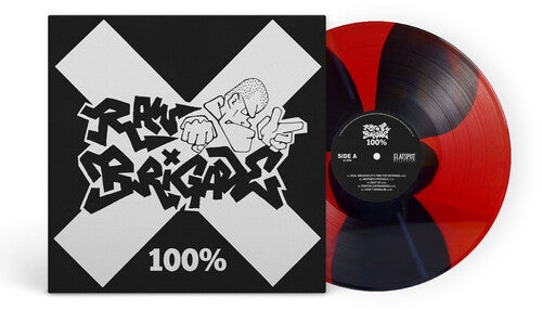 100% [LP] (Red & Black Vinyl) - Vinyl