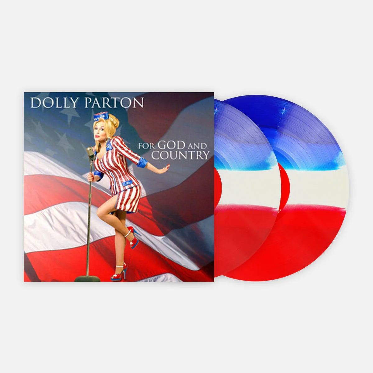 For God & Country [Red White Bluegrass Vinyl] - Vinyl