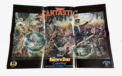 Captain Fantastic And The Brown Dirt Cowboy [Japanese Vinyl with Scrap book and Poster] - Vinyl