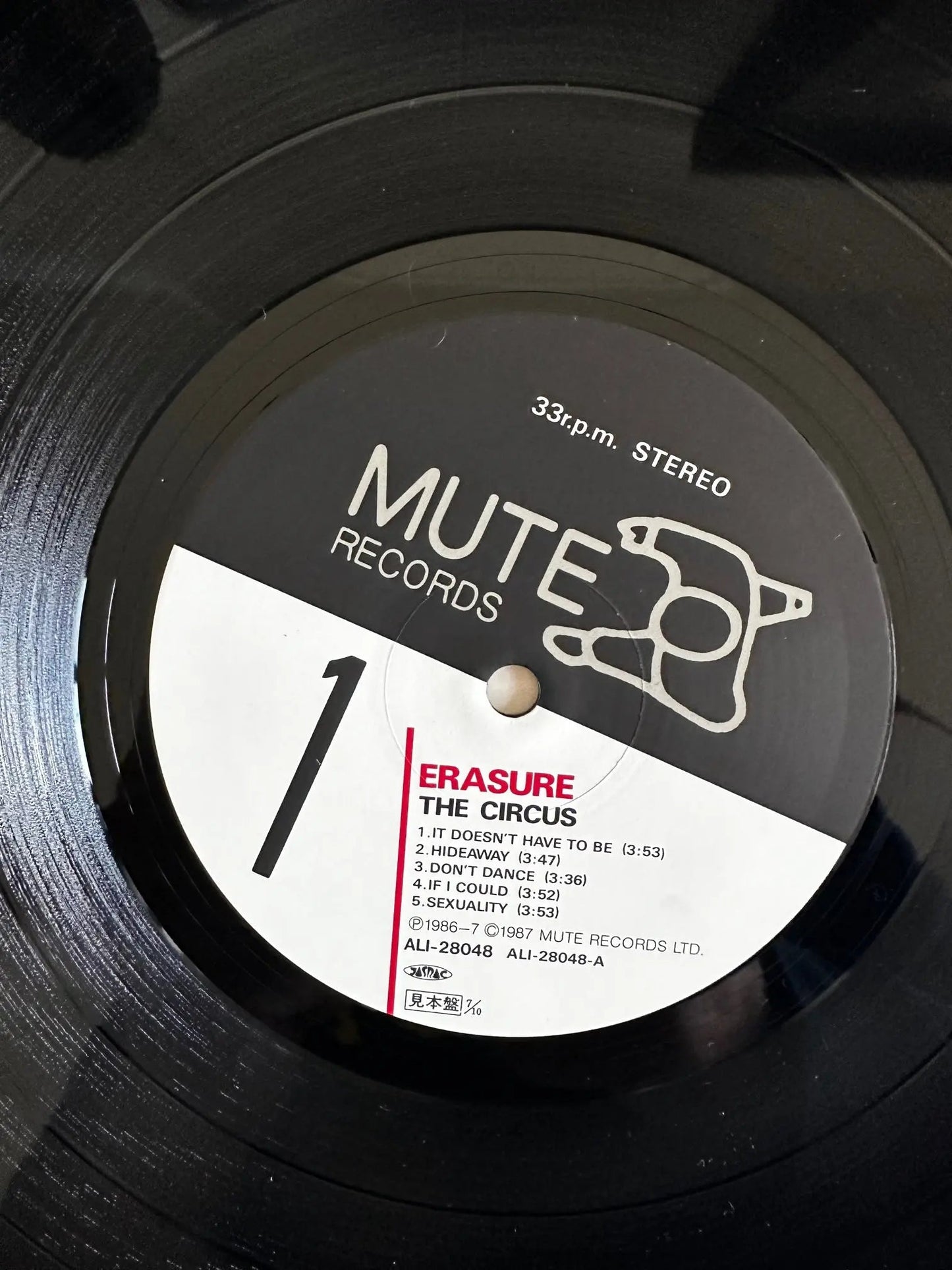 The Circus [Japanese PROMO Vinyl] - Vinyl