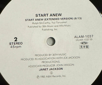 Start Anew [Japanese 12" Promo Vinyl Single] - Vinyl