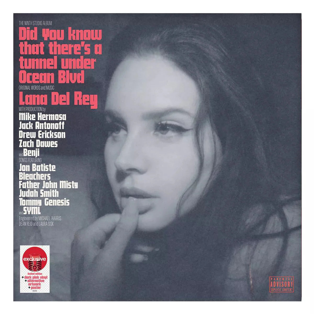 Did you know that there’s a tunnel under Ocean Blvd [Dark Pink Vinyl + Alternative Artwork] - Vinyl