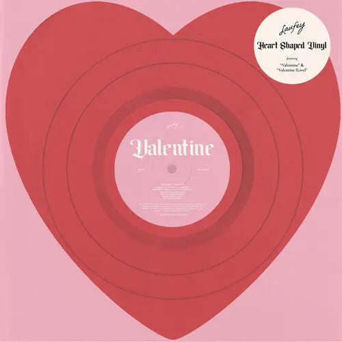 Valentine [Red Heart Shaped 7" Vinyl] - Vinyl
