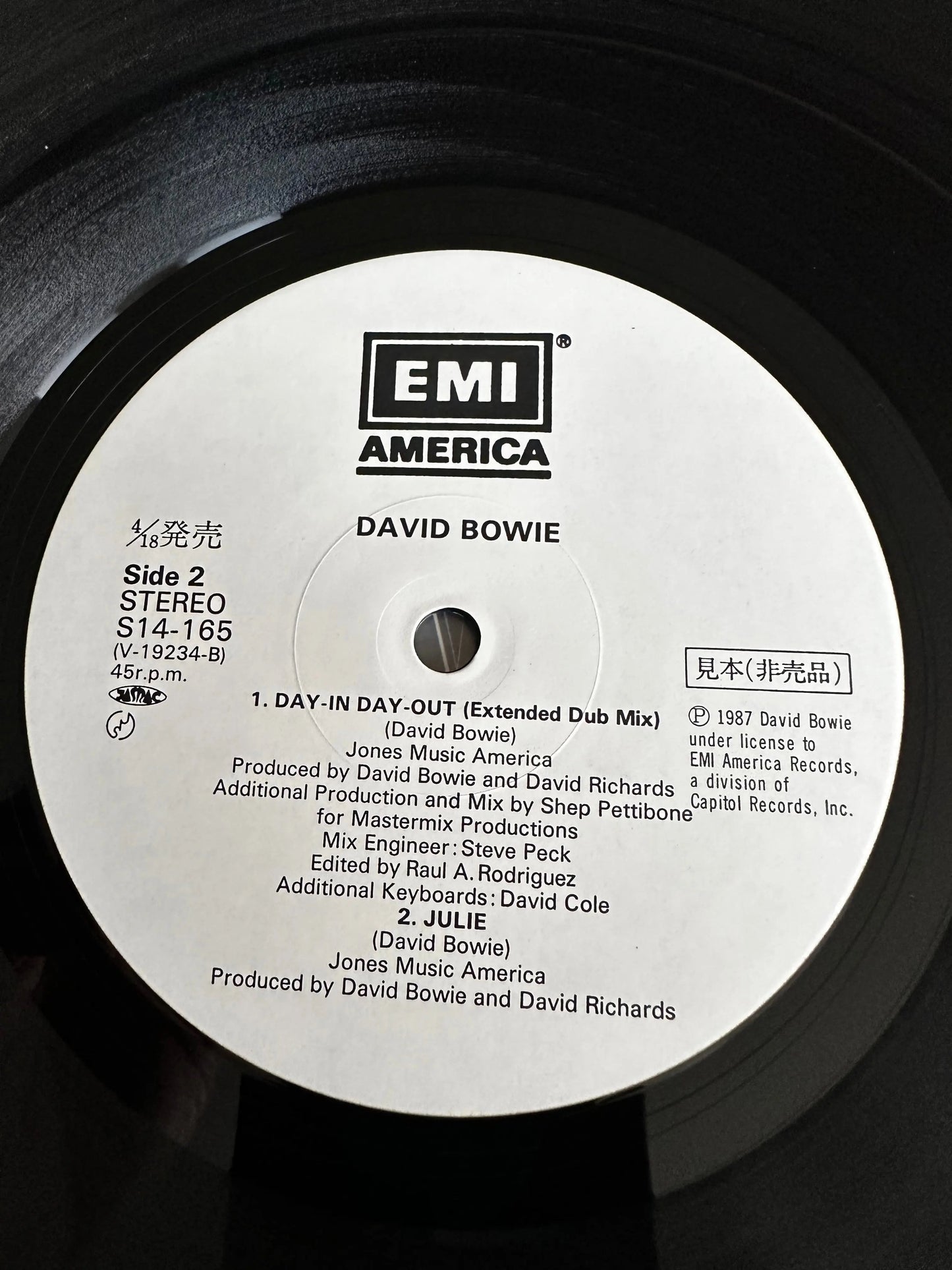 Day-In Day-Out [Japanese Promo 12" Vinyl Single] - Vinyl