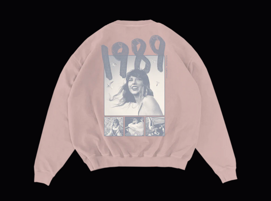1989 (Taylor's Version) Pink Crewneck