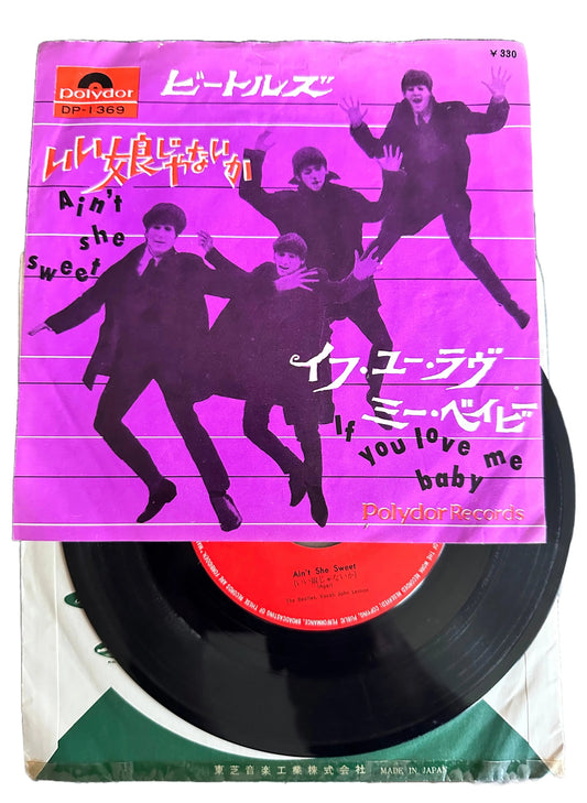 Ain't She Sweet / If You Love Me Baby [Japanese 45 7" Vinyl Single] - Vinyl