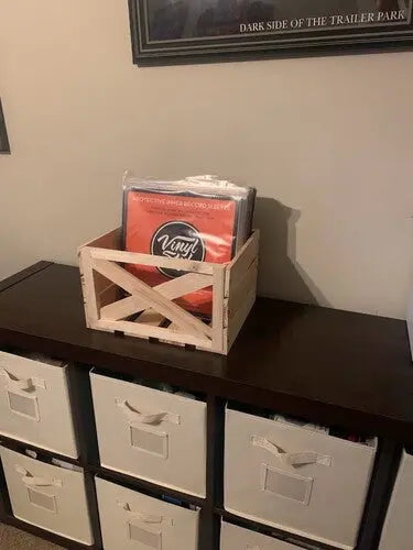 Express LP Crate [40 to 50 Vinyl Record Capacity]