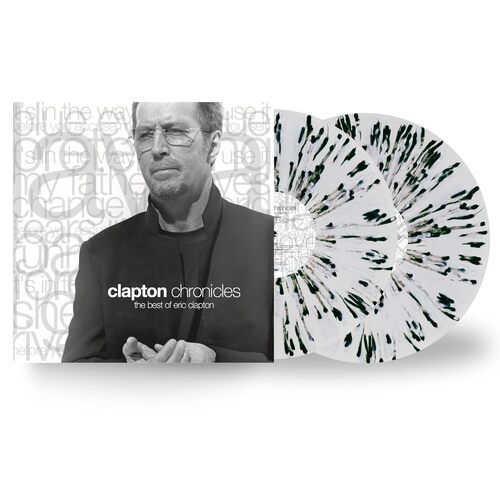 Clapton Chronicles: The Best Of Eric Clapton [2LP] (Black & White Splatter Vinyl) - Vinyl