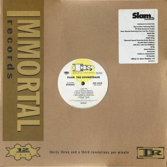 Slam The Soundtrack (E2S 4156 Promo) [2LP Vinyl] - Vinyl